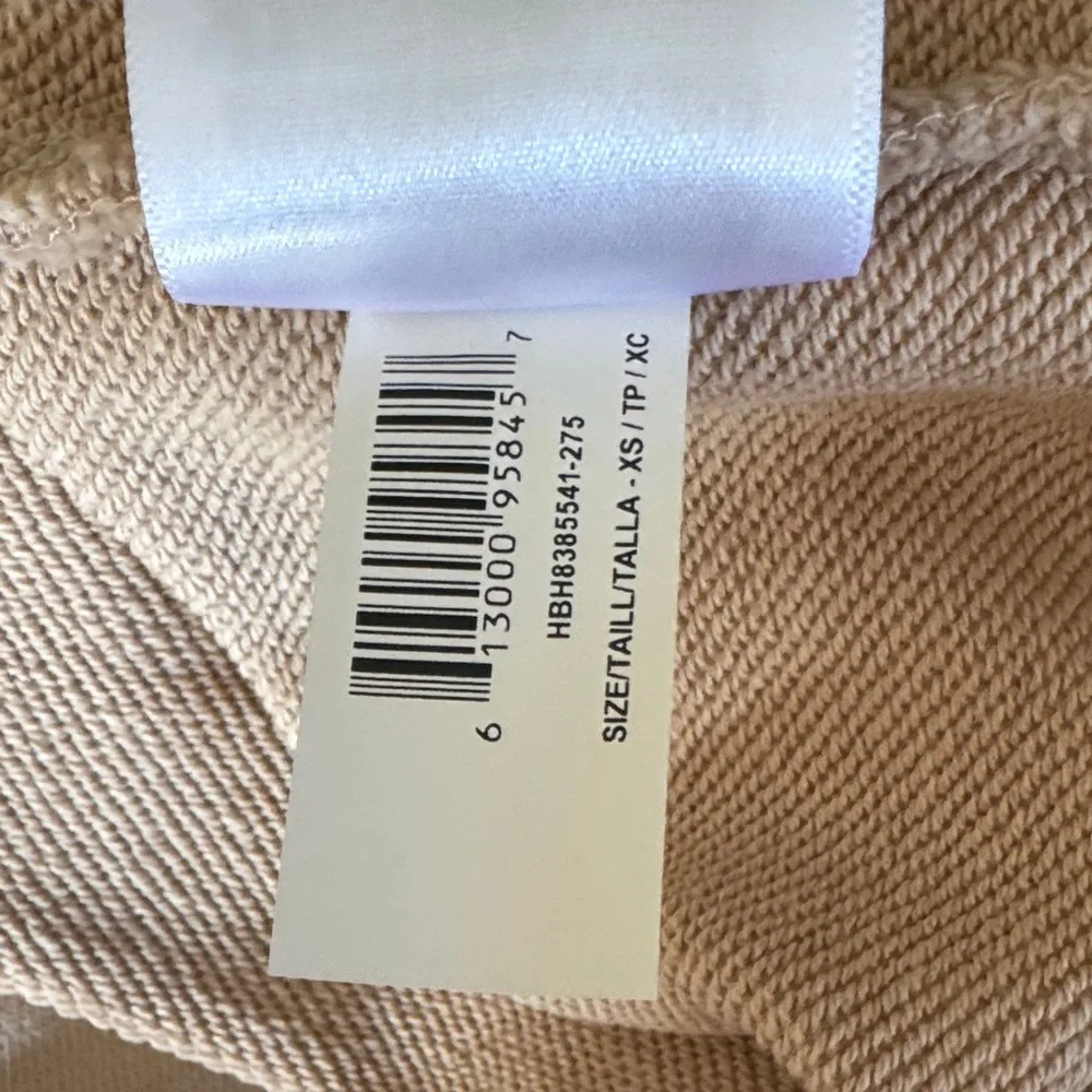 Herve Leger Sweatshirt Mini Dress Desert Size XS - Picture 12 of 14